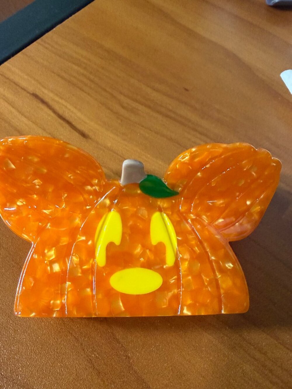 PUMPKIN HAIR CLIP